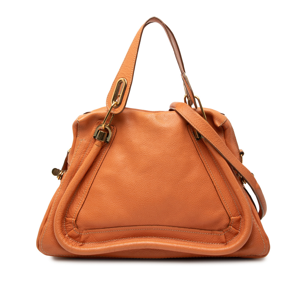 Pre-Loved Chloé Medium Leather Paraty Satchel